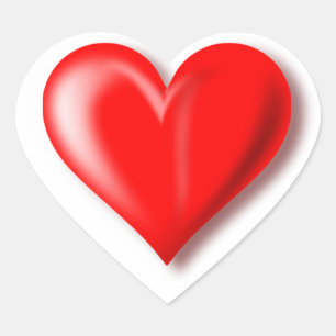 Sticker für das rote Herz