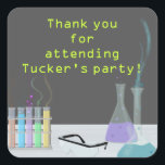 Sticker für das Science-Party<br><div class="desc">Ein detailliertes Science Party Design,  das perfekt zum Geburtstag oder Halloween-Fest geeignet ist. Originelle Vektorkunst von Night Owells Menagerie,  2016.</div>