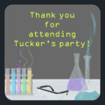 Sticker für das Science-Party<br><div class="desc">Ein detailliertes Science Party Design, das perfekt zum Geburtstag oder Halloween-Fest geeignet ist. Originelle Vektorkunst von Night Owells Menagerie, 2016.</div>