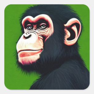 Sticker für den Chimpanzee