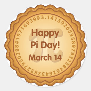 Sticker für den glücklichen Pi Day!