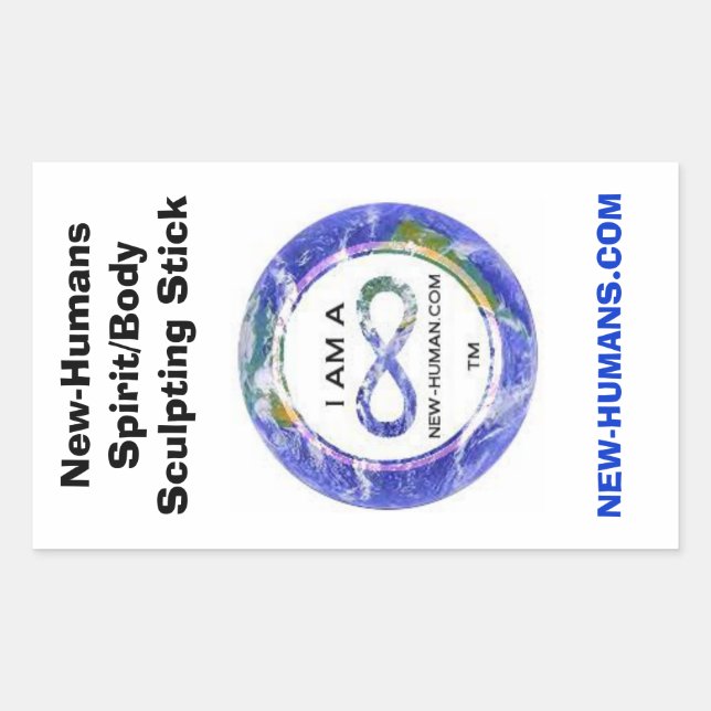 Sticker für den Sticker für den neuen Menschen: Ge (Vorderseite)