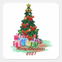 Sticker für den Weihnachtsbaum