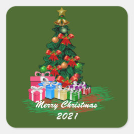 Sticker für den Weihnachtsbaum