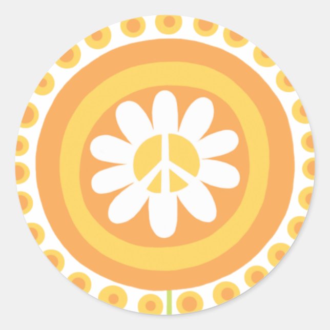Sticker für die Blume (Vorderseite)