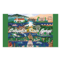 Sticker für die Columbia River Gorge