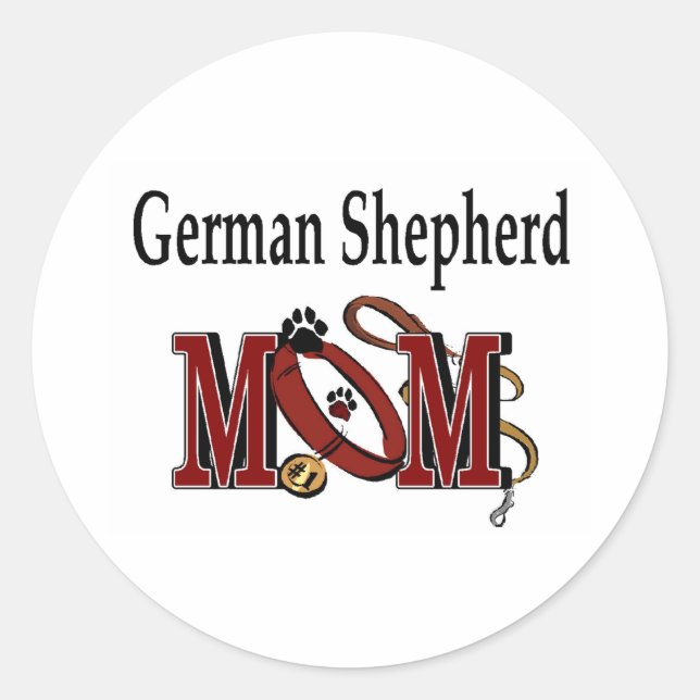 Sticker für die deutsche Mama (Vorderseite)