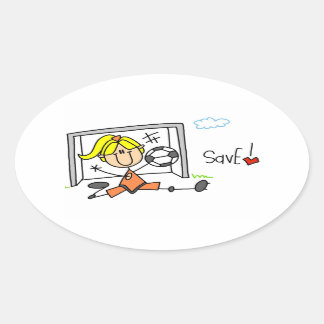 Sticker für die Girl-Fußball-Tore
