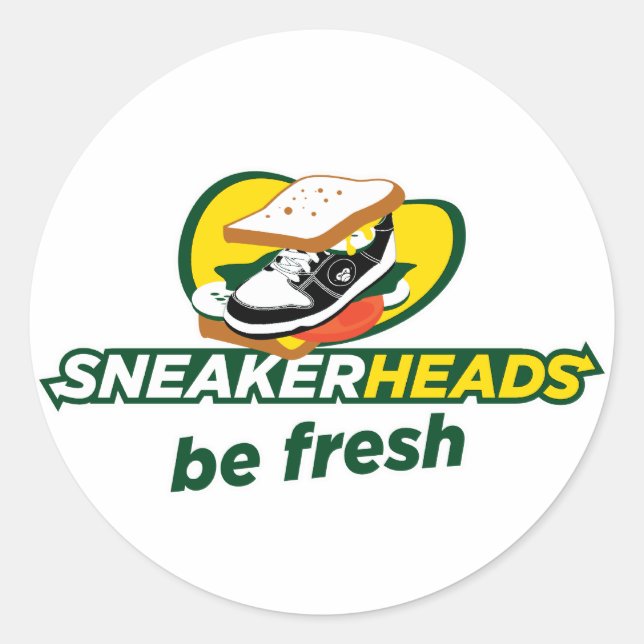 Sticker für die Sneakerköpfe (Vorderseite)