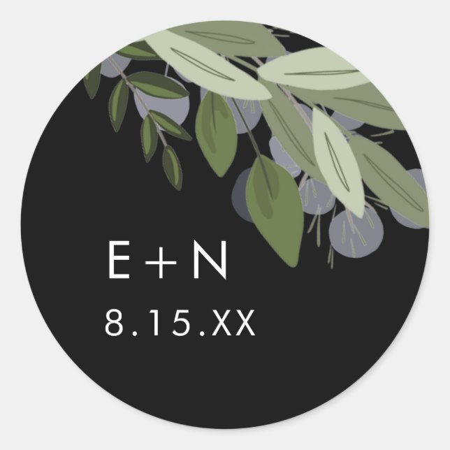 Sticker für die Sprigs der Mitternacht (Vorderseite)