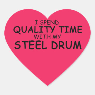 Sticker für die Stickerei "Quality Time Steel Drum
