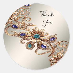 Sticker für Edelgold Jewel Blume
