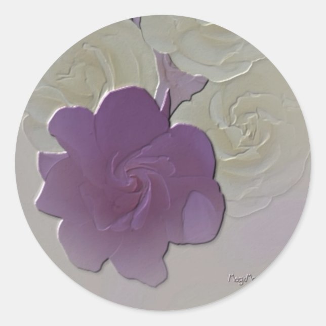 Sticker für Elegant-Umschlag (Vorderseite)