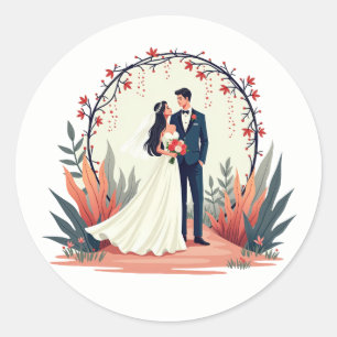 Sticker für Elegant Wedding Moment