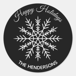 Sticker für Elegante Snowflake