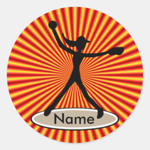 Sticker für Fastpitch Softball Pitcher