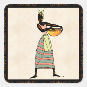 Sticker für Frauen in Afrika