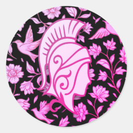 Sticker für Frauen mit elegantem Mut