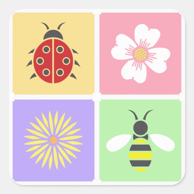 Sticker für Frühjahrspatches (Vorderseite)