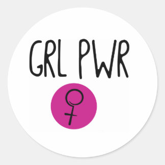 Sticker für Girl-Power (GRL PWR)