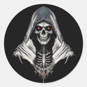 Sticker für grimmiger Sensenmann