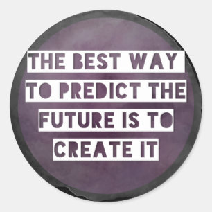 Sticker für Inspirationen kreieren die Zukunft