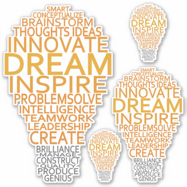 Sticker für Inspirationslampen (Vorderseite)