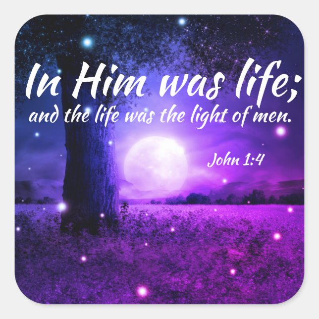 Sticker für inspirierende Christliche Glaubensbibl (Vorderseite)