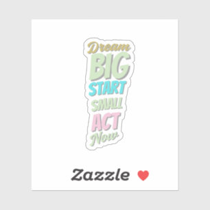 Sticker für inspirierende Zitate