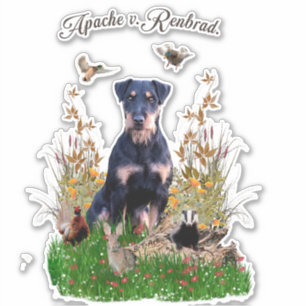 Sticker für Jagdterrier