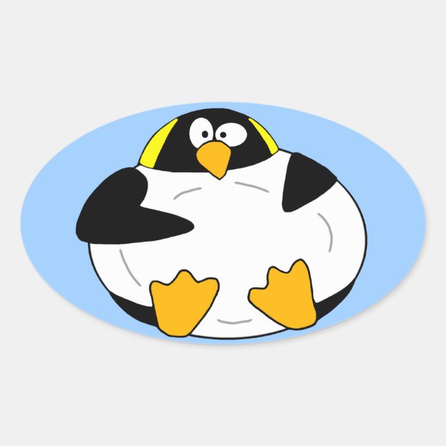 Sticker für Kaiser Pinguin (Vorderseite)