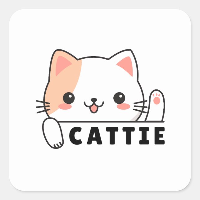 Sticker für Katzenliebhaber | Katzenmutter (Vorderseite)