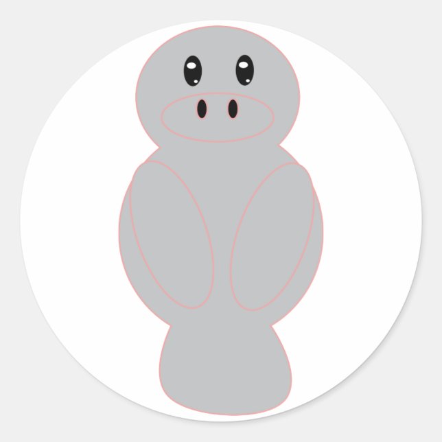 Sticker für Manatee (Vorderseite)