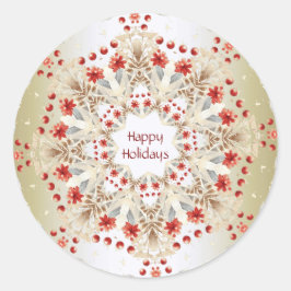 Sticker für moderne Blume