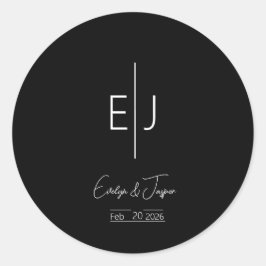 Sticker für moderne Schwarze Namen