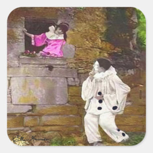 Sticker für Pierrot und Columbine