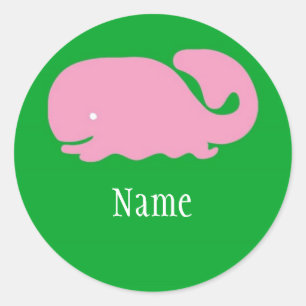 Sticker für Pink Whale