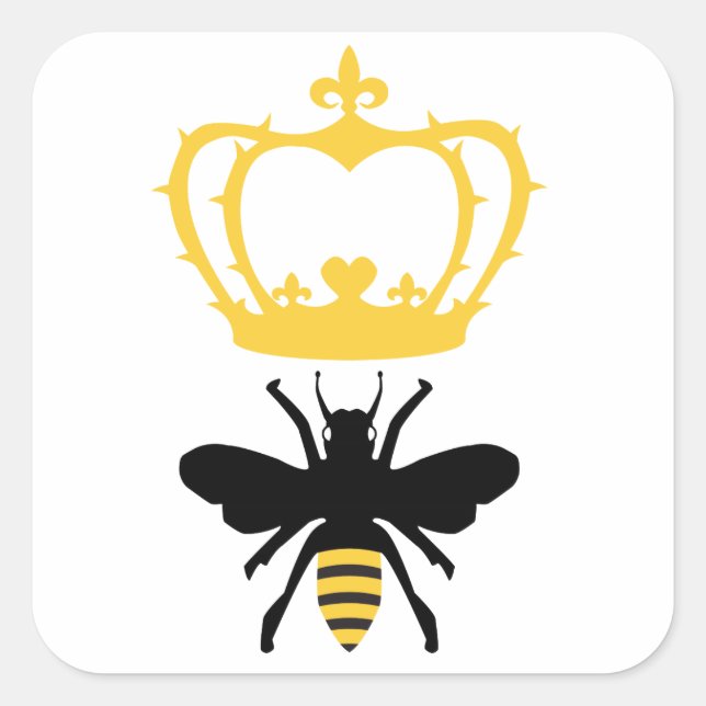 Sticker für Queen Bee (Vorderseite)