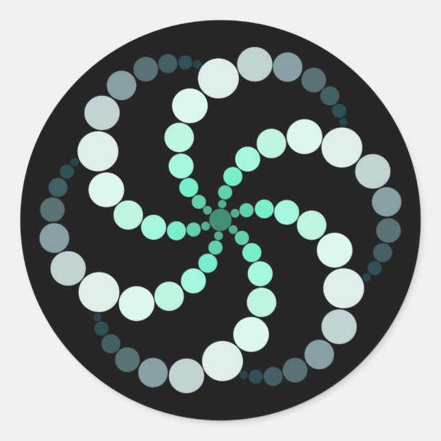 Sticker für Sacred Geometry (Vorderseite)