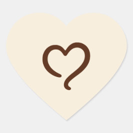 Sticker für sanftes Herz