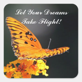 Sticker für Schmetterling "Dreams"