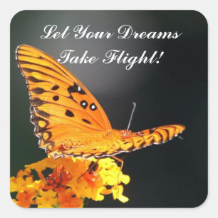 Sticker für Schmetterling "Dreams"