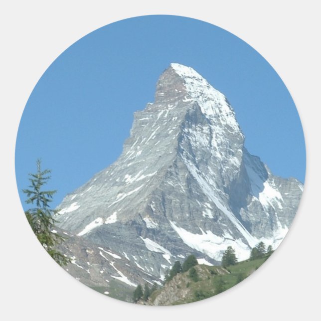 Sticker für Schweizer Matterhorn (Vorderseite)
