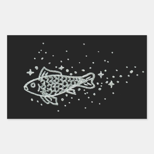 Sticker für Silberfische (Vorderseite)
