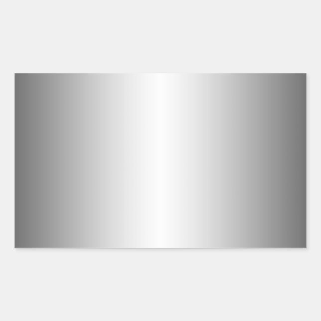 Sticker für Silbermetall (Vorderseite)