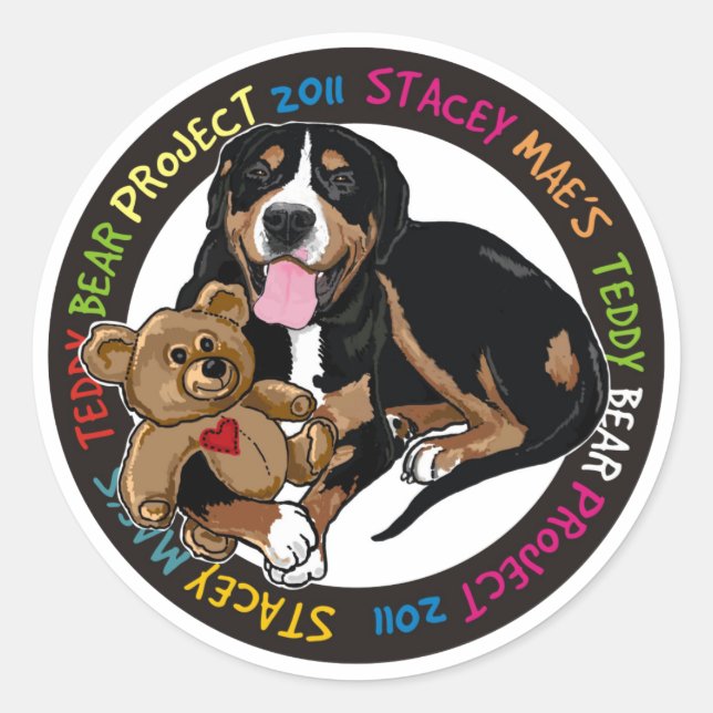 Sticker für Teddy Bar (Vorderseite)