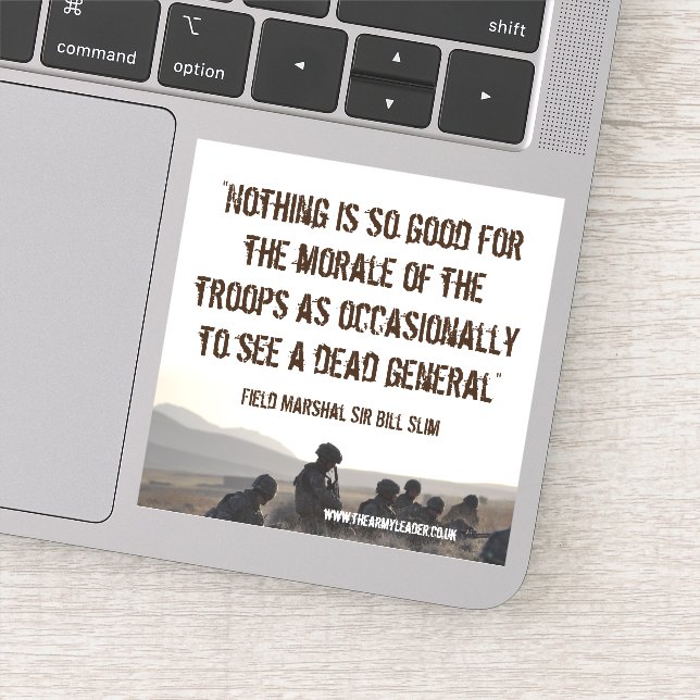 Sticker für Tote Generäle (Detail)