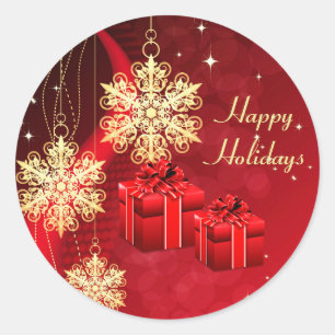 Sticker für Weihnachtsfeiertage