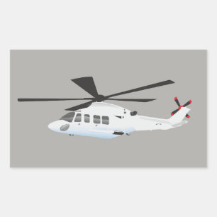 Sticker für weiße und graue Hubschrauber
