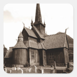 Sticker Genealogie Gothic Church Grave Yard Stones